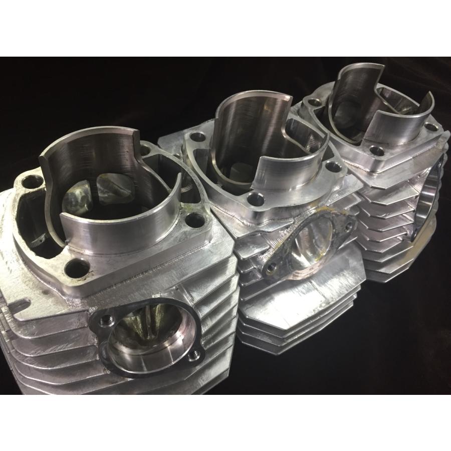 kawasaki H2　750ss　削り出しビレットシリンダー　ICBM(R)アルミメッキシリンダー受注申し込み。 |  | 08