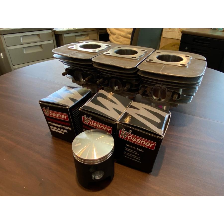 入手困難!!待望の数量限定生産!!　IBオリジナル 350ss ボスナーピストンKIT　φ53　STDサイズ１個 | カワサキ | 01