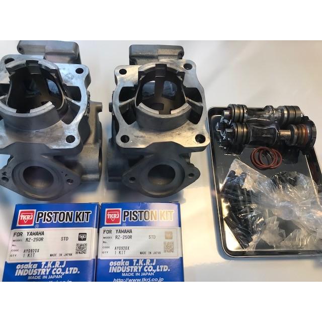 YAMAHA　RZ250R（φ54.0）ＩＣＢＭ(R)アルミメッキシリンダー完成品　柱無し仕様ｗ/P-kit, YPVS　☆井上ボーリング☆　INOUE BORING | ヤマハ発動機