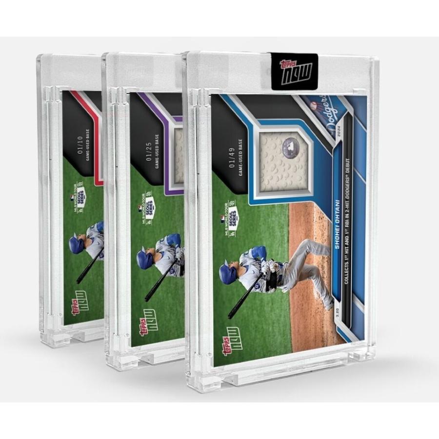 予約商品】Topps Now 2024 大谷 翔平 開幕戦 ソウルシリーズ ベース 