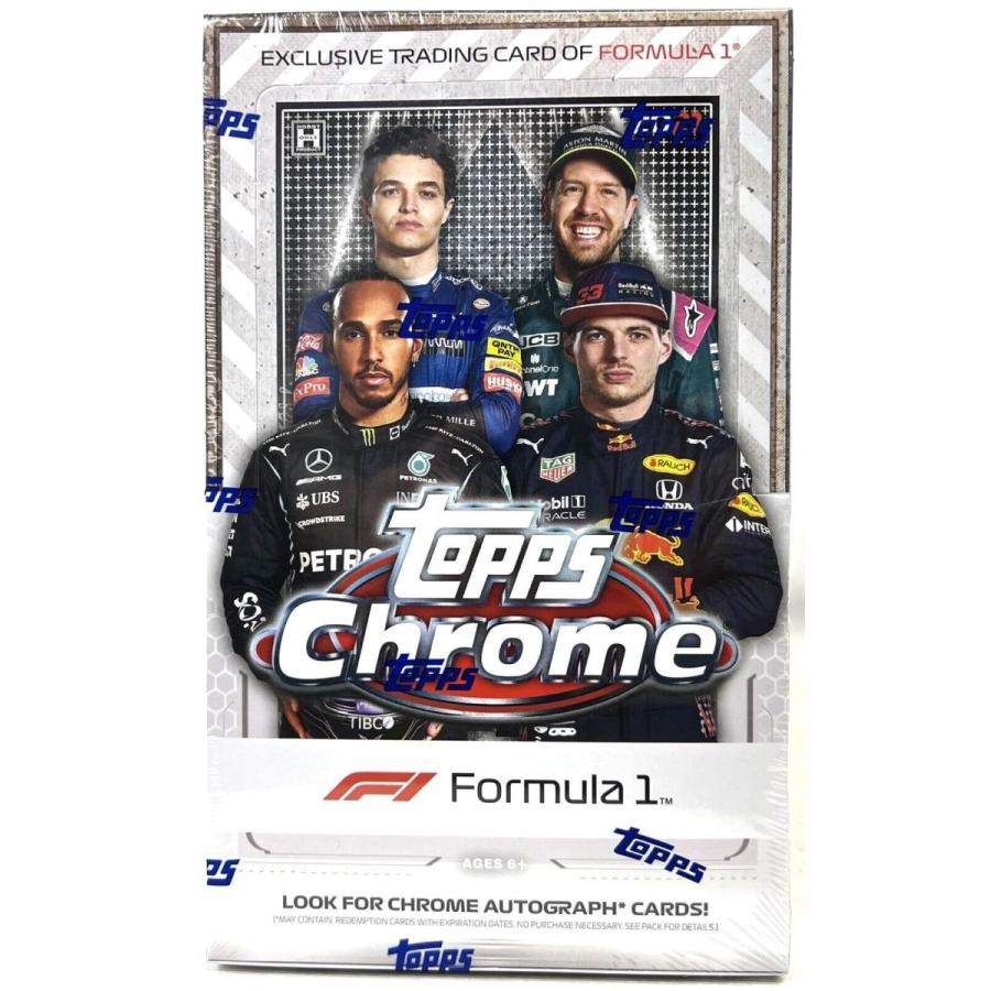 その他 2021 TOPPS CHROME FORMULA 1 HOBBY 1box 在庫有】 2021 TOPPS CHROME FORMULA 1 HOBBY BOX : スポーツトレカ