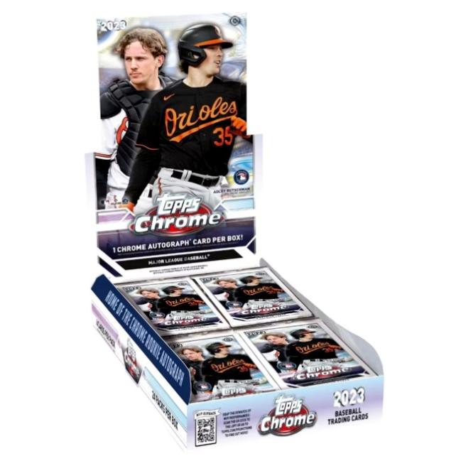 TOPPS 2023 Chrome BASEBALL HOBBY 1ボックス 1BOX chromeboxスポーツトレカストア 通販