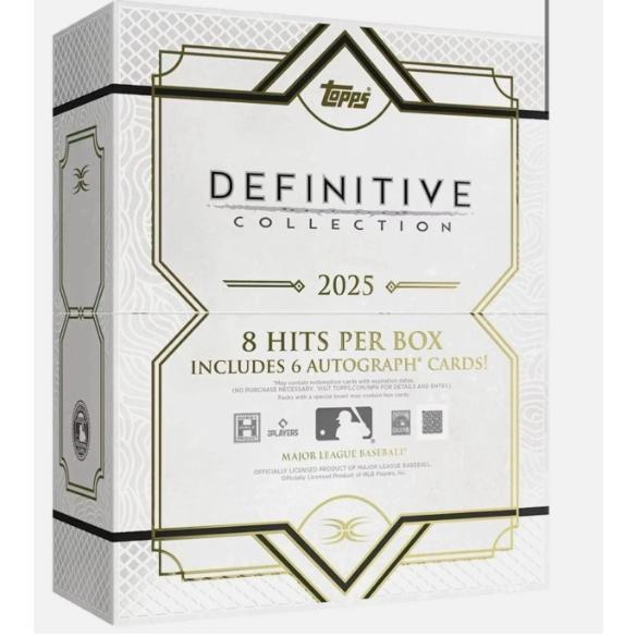 その他 TOPPS DEFINTIVE 予約商品】2025 Topps Definitive Collection Baseball Hobby Box MLB