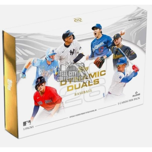 予約商品】2026 Topps Dynamic Duals Baseball Hobby MLB 1BOX
