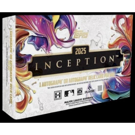 予約商品】2025 Topps Inception Baseball Hobby MLB 1BOX ボックス
