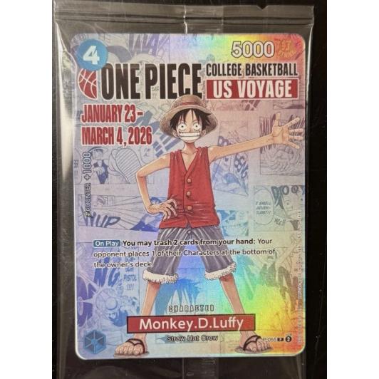 海外版 ワンピース プロモカード「One Piece Monkey D. Luffy US