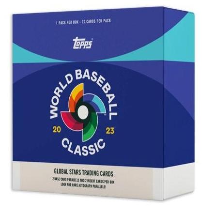 TOPPS 2023 WORLD BASEBALL CLASSIC GLOBAL STARS HOBBY　1ボックス WBC : wbc :  スポーツトレカストア - 通販 - Yahoo!ショッピング
