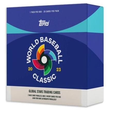 TOPPS 2023 WORLD BASEBALL CLASSIC GLOBAL STARS HOBBY 1ボックス WBC 