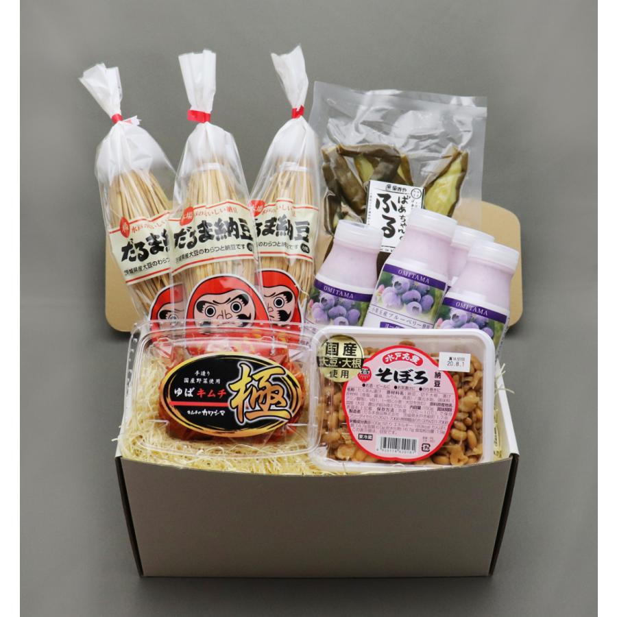 発酵食品でおいしく免疫力向上 セット ゆばキムチ そぼろ納豆 わら納豆 飲むヨーグルト 古漬け 茨城県アンテナショップオリジナル Ibaraki Sense 通販 Paypayモール