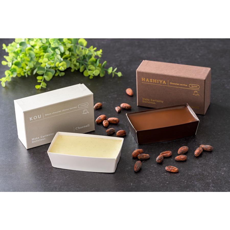 Chocosilテリーヌセット ショコラ・テリーヌHASHIYA ホワイトチョコ