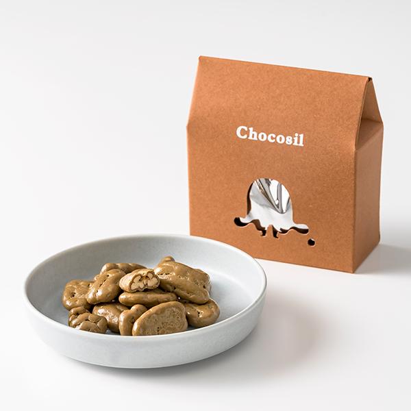 Chocosilこだわりチョコ掛ナッツ4種 アーモンド ピーカンナッツ