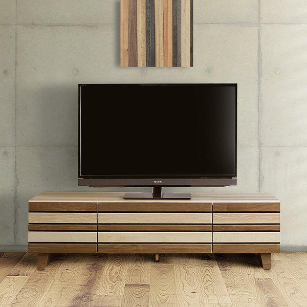 木製　テレビ台 テレビ台 ローボード 木製 シンプルデザイン 日本製 完成品 幅140cm
