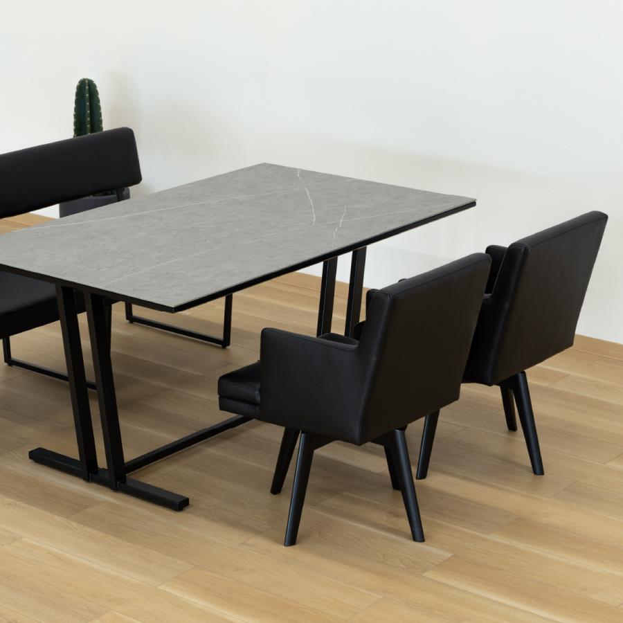 【断捨離】360℃回転式 | ダイニングチェア④ ダイニングチェア（360度回転式椅子）/天然木使用。汚れに強い