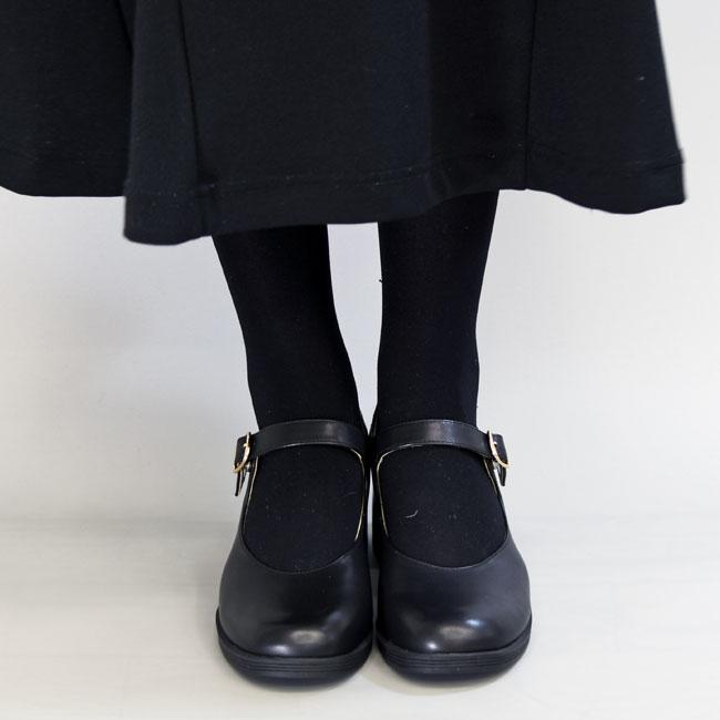 あしながおじさん 厚底パンプス ストラップパンプス メリージェーン 本