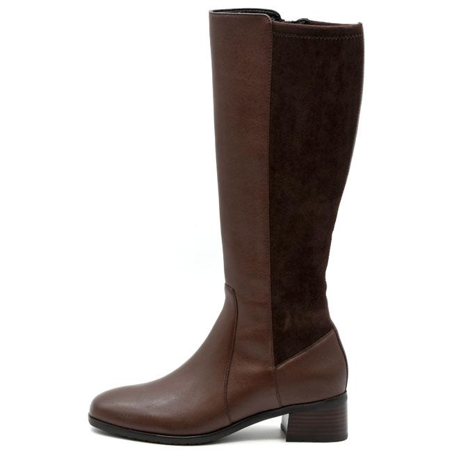 あしながおじさん ブーツ レディース 厚底 ブラック 黒 ジョッキー