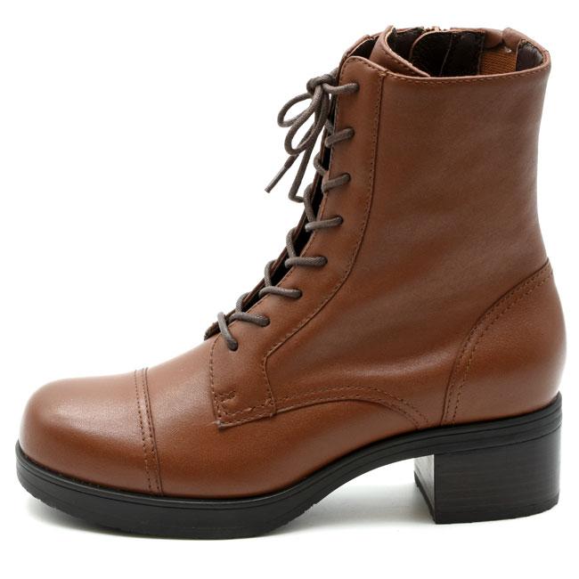あしながおじさん レースアップブーツ 本革 レザー 厚底 レディース 黒 茶色 22.5cm-24.5cm 2810597 あしながおじさん ブーツ レディース 黒 茶色 レースアップブーツ 本革