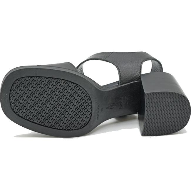 あしながおじさん 厚底サンダル ストラップ チャンキーヒール 日本製