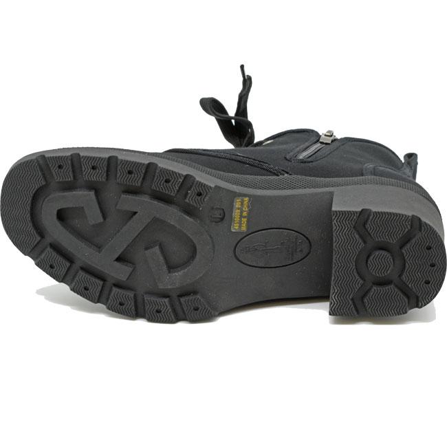 あしながおじさん 厚底スニーカー 防水 ハイカット タンクソール