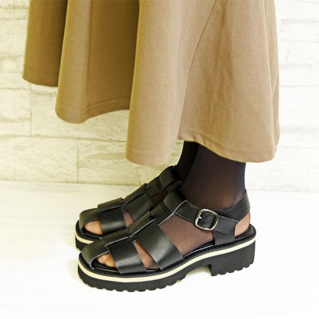 あしながおじさん グルカサンダル 厚底サンダル ストラップサンダル レディース 全4色 22.5-24.5 7210095 (予約)は3〜5営業日後の出荷です。 あしながおじさん グルカサンダル 厚底サンダル ストラップサンダル