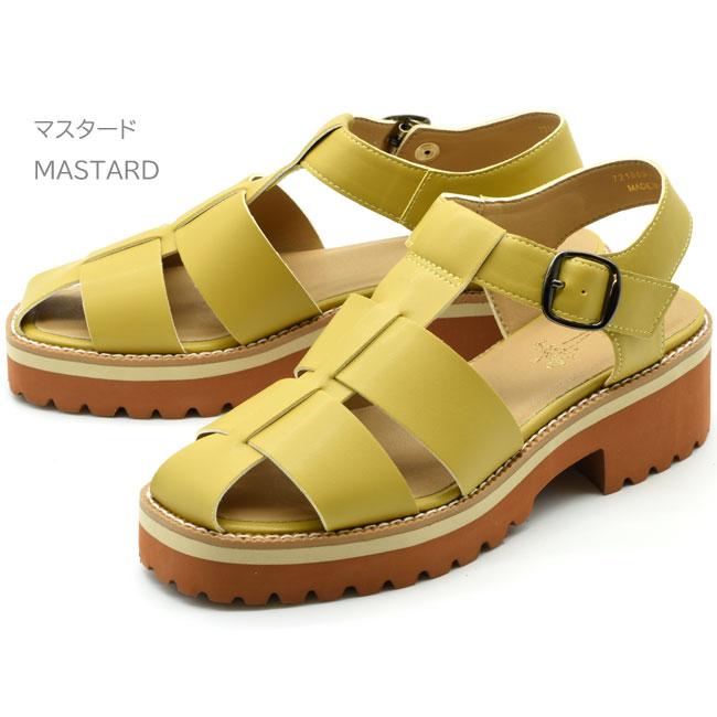 あしながおじさん グルカサンダル 厚底サンダル ストラップサンダル