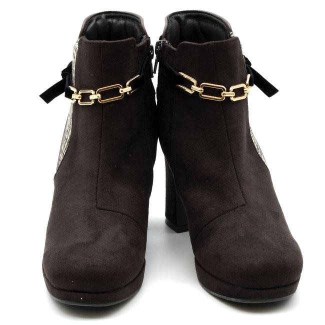 by あしながおじさん 厚底ブーティー ショートブーツ チャンキーヒール ブーティー レディース 全4色 ブラック 黒 8700185 あしながおじさん ブーツ レディース 厚底 ブラック 黒 by 厚底