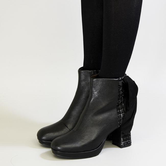 あしながおじさん by 厚底ブーティー ショートブーツ チャンキーヒール