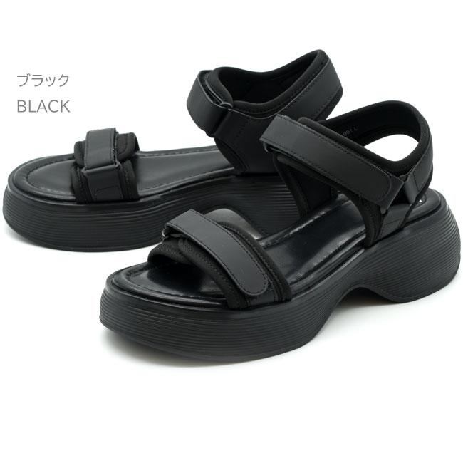 by あしながおじさん スポーツサンダル 厚底サンダル レディース 全3色 