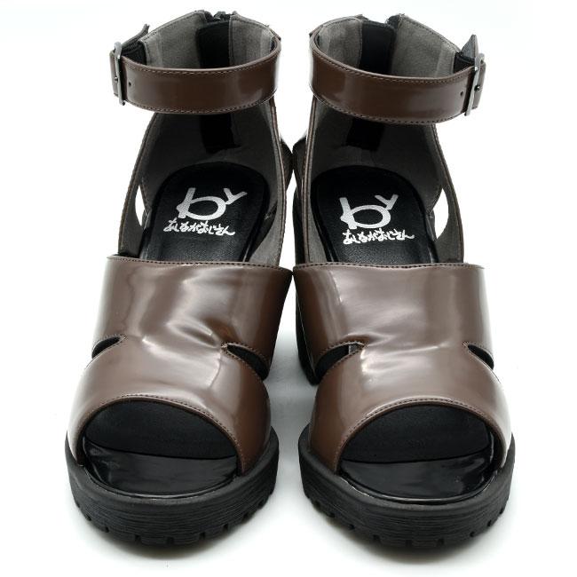 あしながおじさん by 厚底サンダル グラディエーター ウェッジ