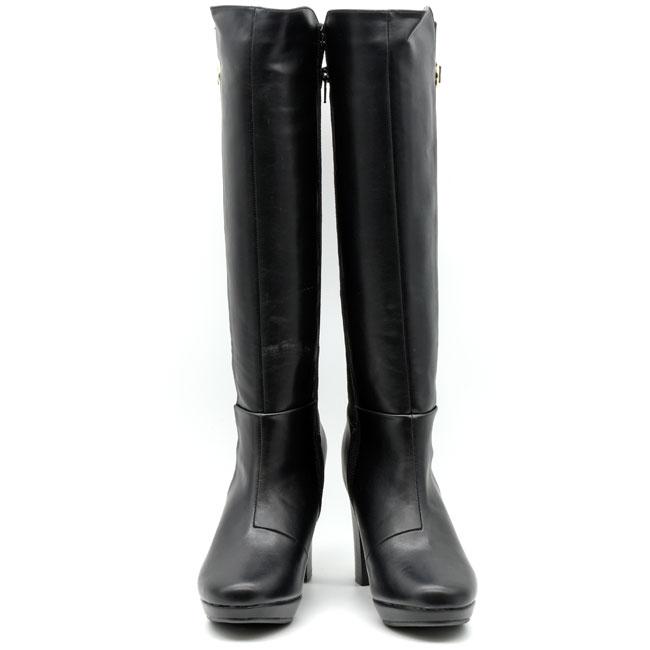 by あしながおじさん ロングブーツ 厚底ブーツ ストレッチブーツ チャンキーヒール レディース ブラック 黒 22.5-24.5 8980731 (予約)は3〜5営業日後の出荷です。 あしながおじさん by ロングブーツ 厚底ブーツ ストレッチブーツ