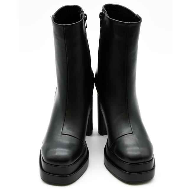 あしながおじさん by 厚底ブーツ ショートブーツ チャンキー