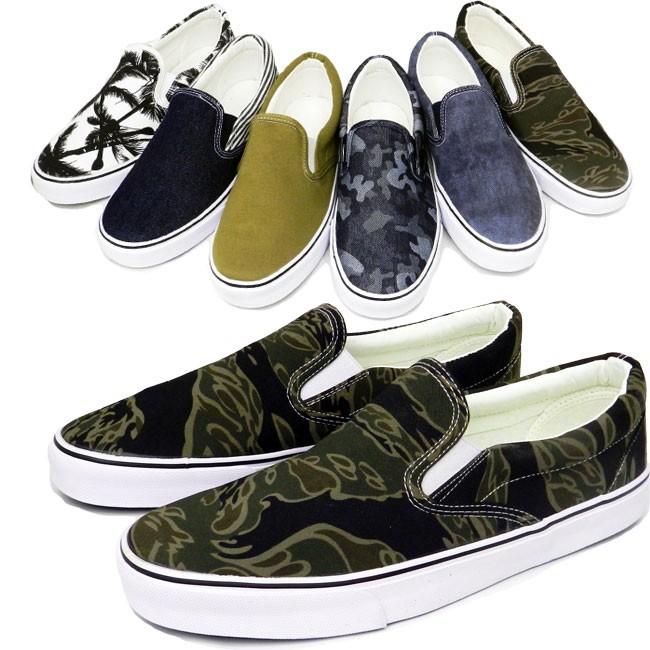 Bracciano ブラッチャーノ スリッポン スニーカー キャンバス デニム