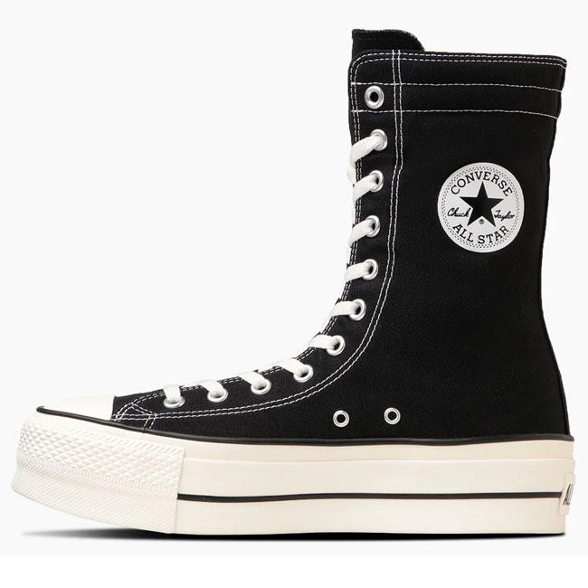 Converseオールスター ニーハイ 厚底 13ホール プラットST Converseオールスター ニーハイ 厚底 13ホール プラットST Converse
