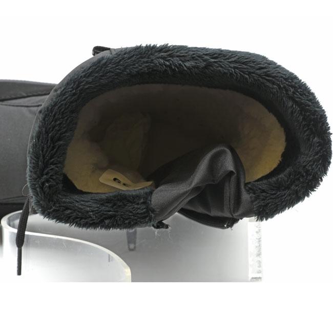 ブーツ レディース 厚底 ブラック 黒 スノーブーツ ボアブーツ rain