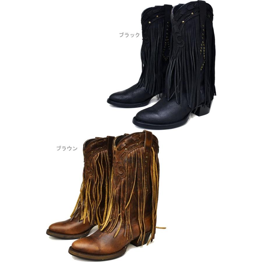 Botas Jaca ハカ 本革レザーフリンジウエスタンブーツ メキシコ Botas Jaca ハカ 本革レザーフリンジウエスタンブーツ メキシコ