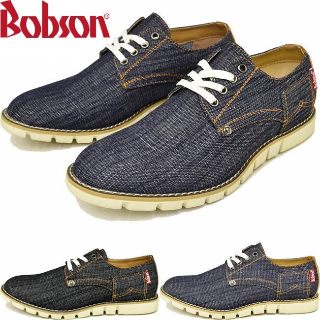 Bobson ボブソン デニムオックスフォードシューズ スニーカー カジュアルシューズ S Ft S 靴のibc 通販 Yahoo ショッピング
