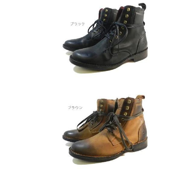 J SHOES ジェイシューズ ビンテージデザイン本革レザーレースアップ 