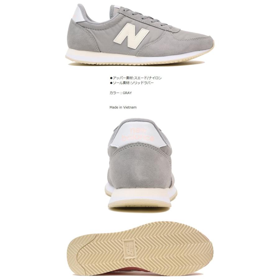 new balance ニューバランス ランニングシューズ スニーカー レトロ WL220 RA RN RG｜ibc｜04