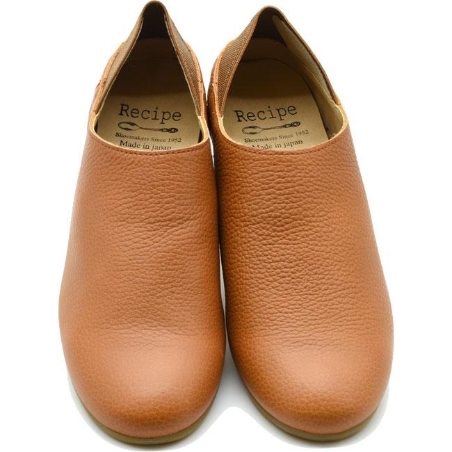 スリッポン バブーシュ フラットシューズ パンプス 本革 レザー Lカット Recipe レシピ 日本製 レディース RP-238 (予約)は5月中旬頃〜入荷予定 あしながおじさん スリッポン バブーシュ フラットシューズ パンプス