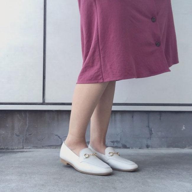 ビットローファー スクエアトゥ パンプス スリッポン 本革 レザー Recipe レシピ 日本製 レディース 女性 RP-253 (予約)は9月下旬頃〜入荷予定 あしながおじさん ビットローファー スクエアトゥ パンプス スリッポン