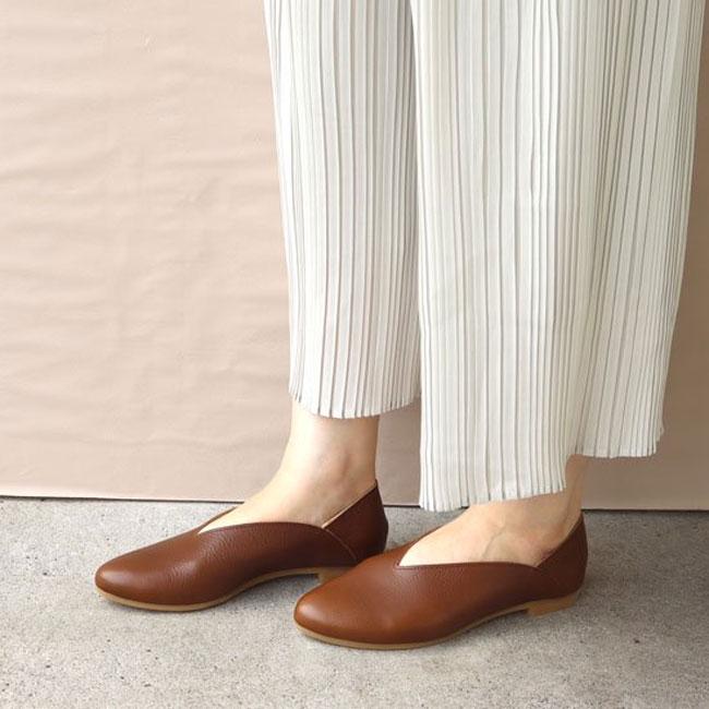あしながおじさん スリッポン バブーシュ フラットシューズ パンプス