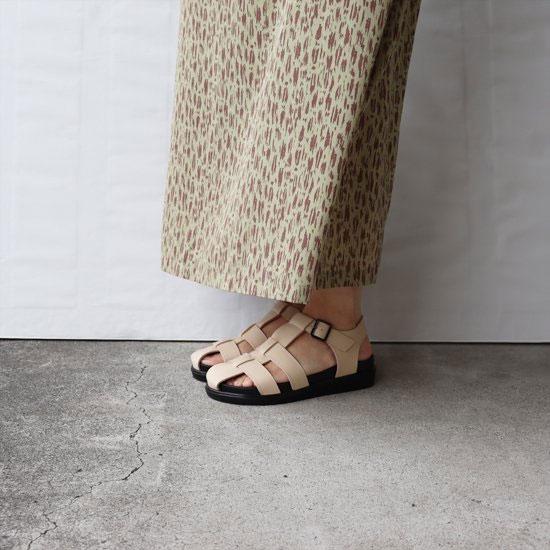 あしながおじさん グルカサンダル レザーサンダル ストラップ 本革