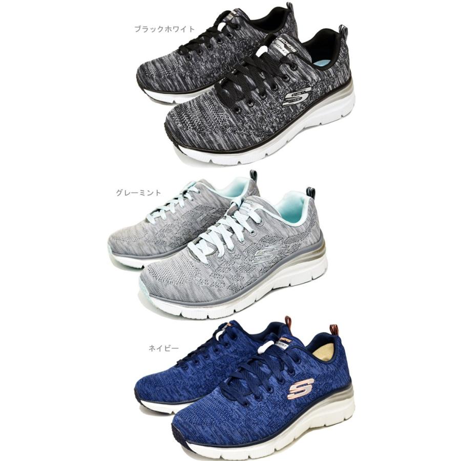 SKECHERS スケッチャーズ FASHION FIT STYLE CHIC スニーカー トレーニングシューズ 12703｜ibc｜02