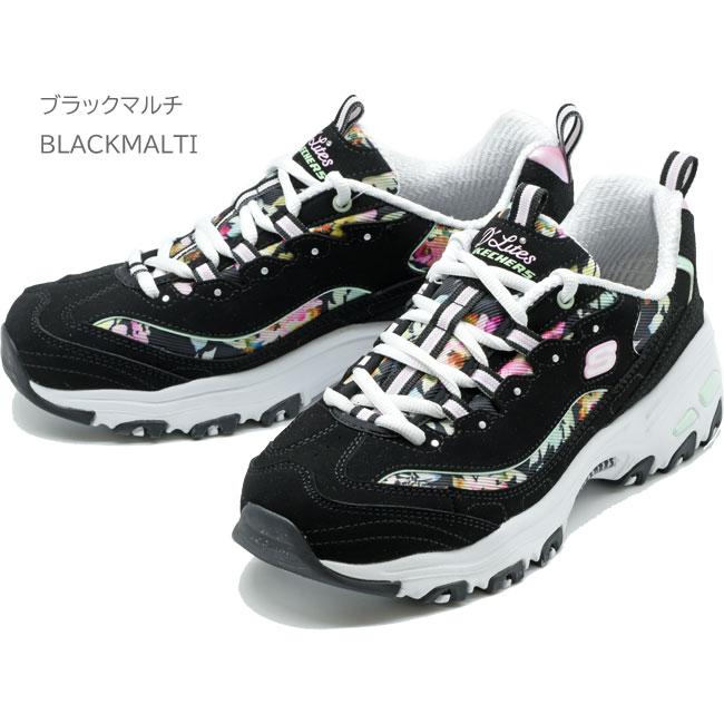 SKECHERS（スケッチャーズ） 厚底スニーカー ダッドスニーカー D'Lites