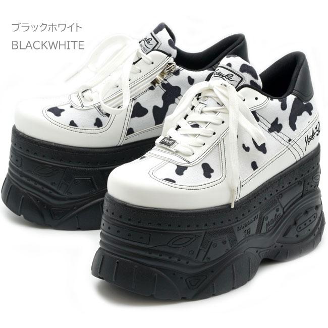 YOSUKE（ヨースケ） 厚底スニーカー レースアップ ハイソール