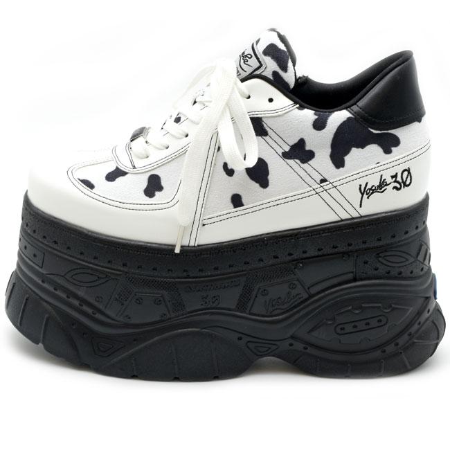 YOSUKE（ヨースケ） 厚底スニーカー レースアップ ハイソール