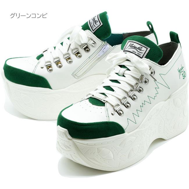 YOSUKE（ヨースケ） 厚底スニーカー ハイソール レースアップ メンズ