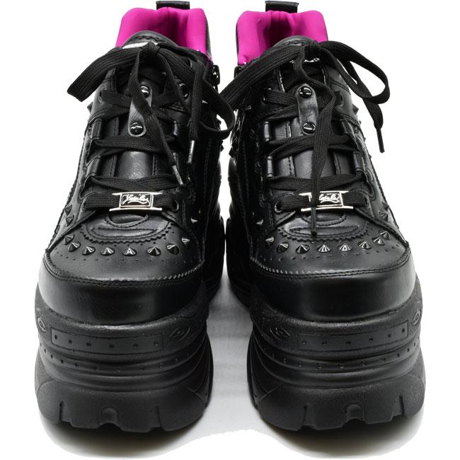 YOSUKE（ヨースケ） メンズ ブーツ スニーカー 厚底 ブラック 黒 厚底