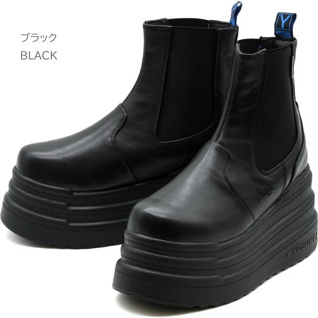 YOSUKE ヨースケ サイドゴアブーツ 厚底ブーツ ハイソール YOSUKE ヨースケ サイドゴアブーツ 厚底ブーツ ハイソール