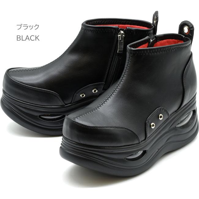 YOSUKE（ヨースケ） スニーカー レディース 厚底 ブラック 黒 厚底