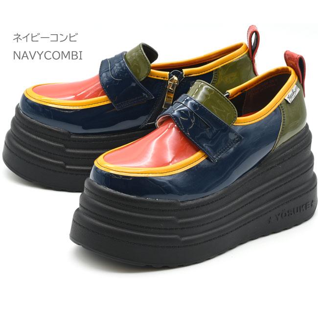 YOSUKE（ヨースケ） パンプス レディース 厚底 ブラック 黒 厚底
